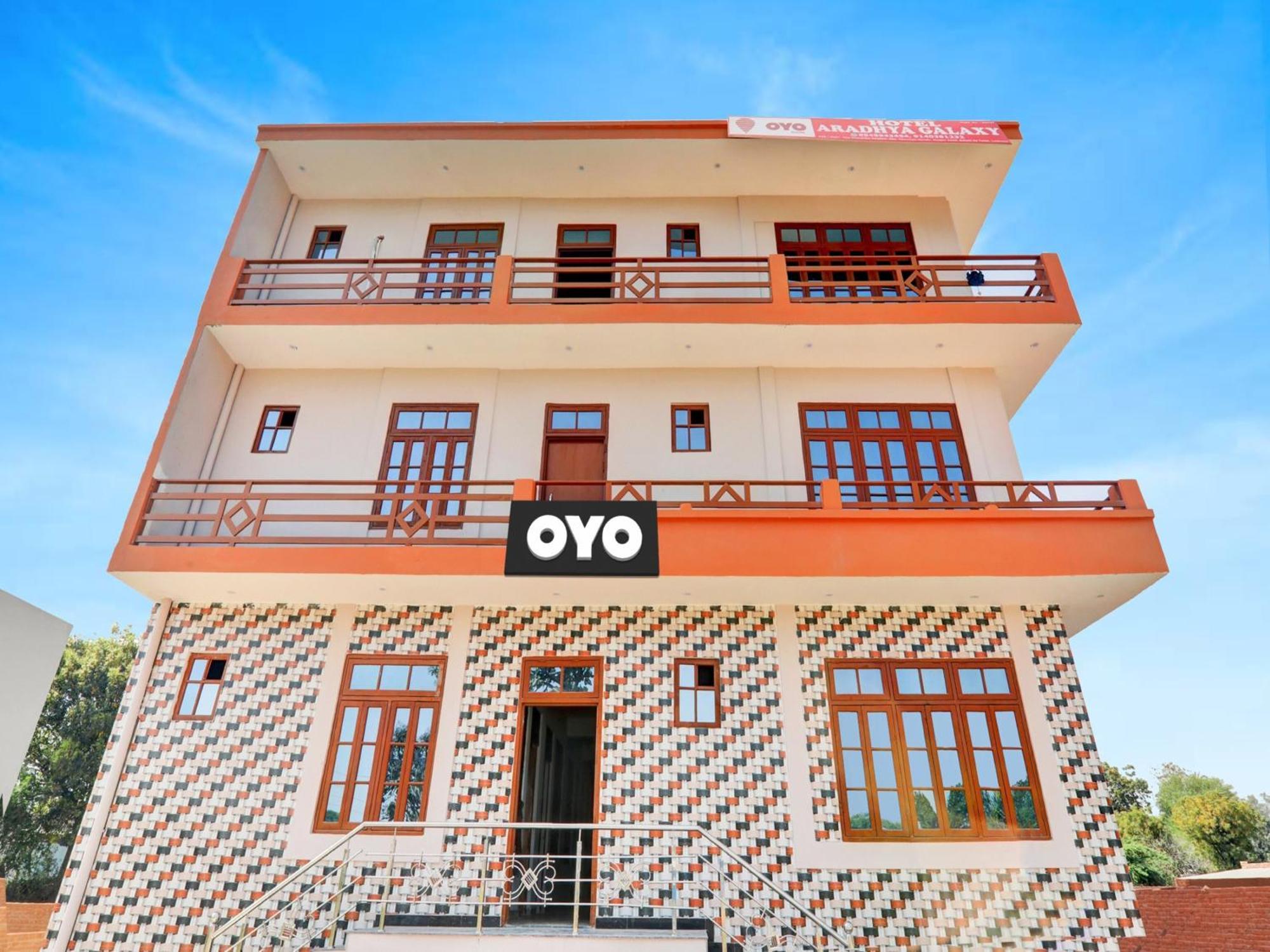 Hotel O Aradhya Galaxy Bhauli Buitenkant foto